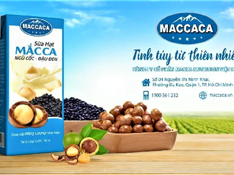 Macca Nutrition Việt Nam: Chính thức ra mắt sản phẩm sữa hạt Macca Milk