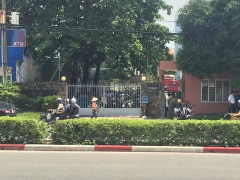 Nổ lớn ở Chi cục thuế tỉnh Bình Dương, cơ quan chức năng phong tỏa hiện trường