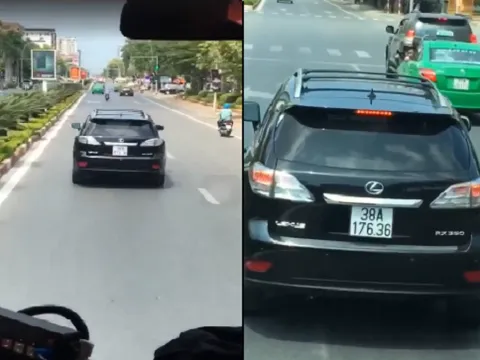 Danh tính chủ nhân xe Lexus ngang ngược chặn đường xe cứu hỏa