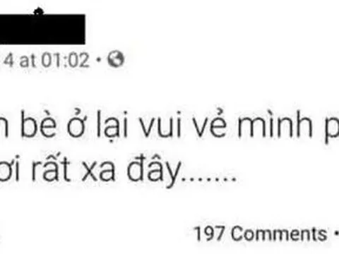 Dòng trạng thái ẩn ý của nghi phạm trước khi truy sát bố mẹ người yêu