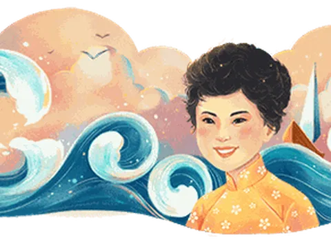 Cố nhà thơ Xuân Quỳnh được Google vinh danh trên trang chủ