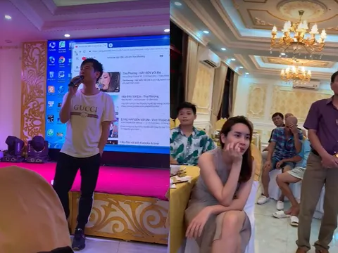 Sau ồn ào ly hôn, Hồ Hoài Anh đeo nhẫn cưới xuất hiện cùng Lưu Hương Giang