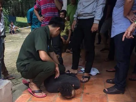 Nghi can 'ngáo đá' sát hại cụ ông 84 tuổi ở Bình Dương đã tử vong