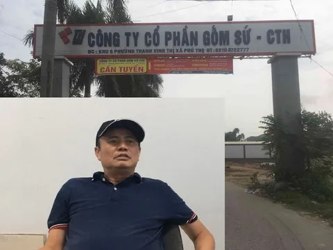 Vụ đổ trộm dầu thải: Triệu tập con gái Chủ tịch Công ty Gốm sứ Thanh Hà