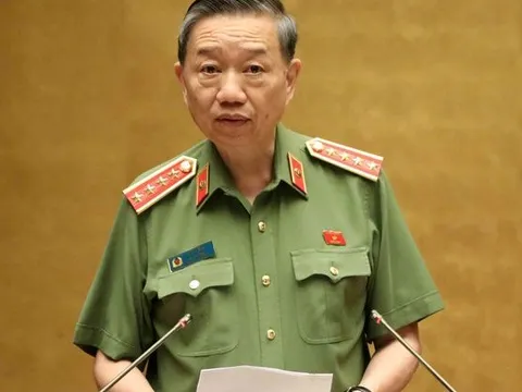 Hôm nay 4/11, Bộ trưởng Công an Tô Lâm báo cáo Quốc hội về phòng chống tội phạm