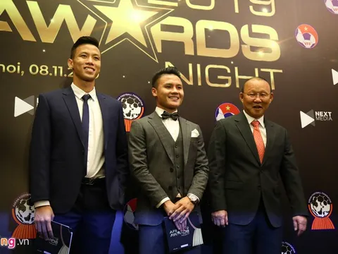 HLV Park Hang-seo và Quang Hải được trao danh hiệu xuất sắc nhất năm tại AFF Awards 2019