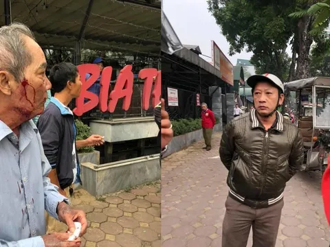Cụ ông 80 tuổi ở Hà Nội bị gã xe ôm đánh, bắn súng cao su vào mặt