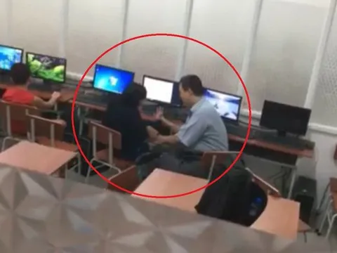 Ngưng hợp đồng thầy giáo sàm sỡ nữ sinh trong phòng máy tính