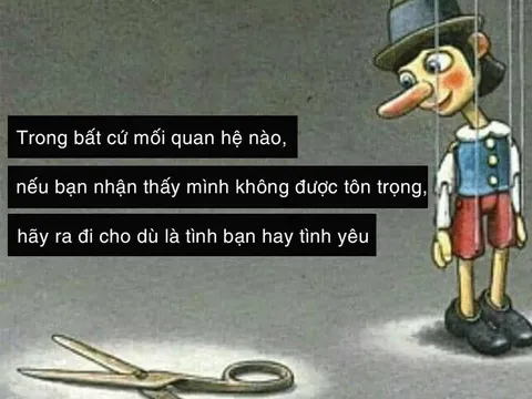 Hãy ra đi nếu bạn nhận thấy mình không được tôn trọng