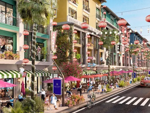 Vân Đồn sẽ có phố thương mại đầu tiên mang phong cách Singapore