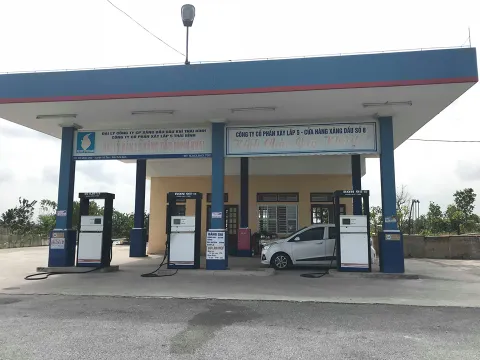 Thái Bình: Công ty CP xây lắp 5 Thái Bình kinh doanh xăng dầu không phép