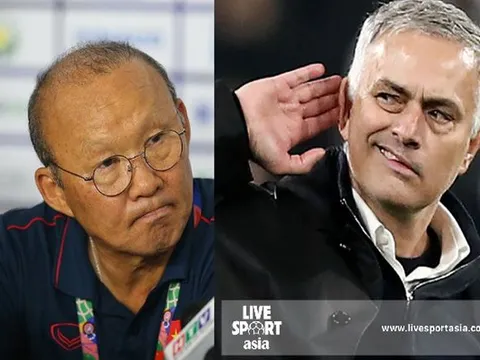 Báo châu Á so sánh HLV Park với nhà chiến lược gia lừng danh của bóng đá thế giới Jose Mourinho