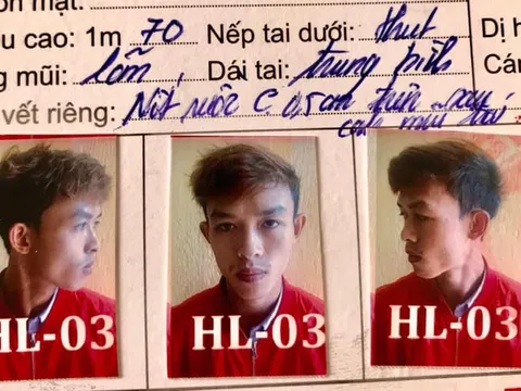 Truy nã phạm nhân trốn khỏi Trại giam Xuân Hà