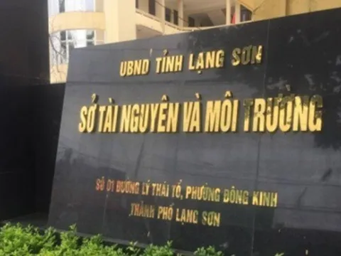 Khởi tố, tạm giam Phó giám đốc sở Tài nguyên Môi trường tỉnh Lạng Sơn