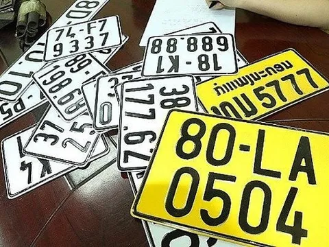 Bộ Công an đề xuất đấu giá trực tuyến và cấp biển số xe theo yêu cầu