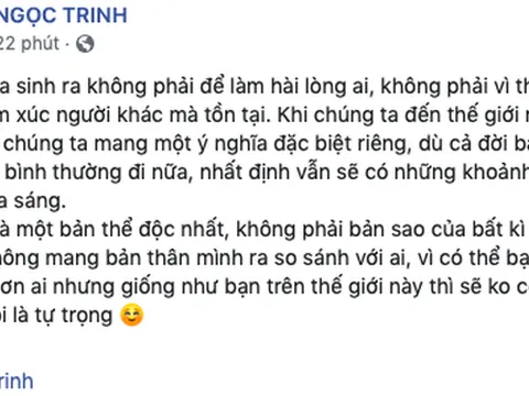 Loạt động thái mới của Ngọc Trinh sau khi bị Ngân 98 nhắc tên