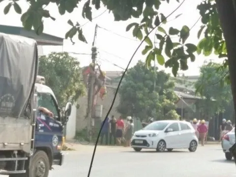 Nghệ An: Sửa chữa đường điện, nam công nhân bị điện giật tử vong