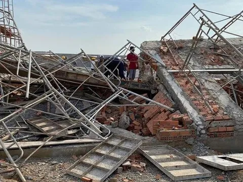 Đồng Nai: Sập công trình đang thi công, ít nhất 10 công nhân tử vong