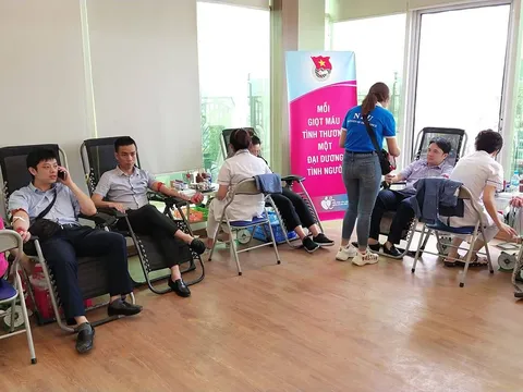 Chương trình 'Bảo Việt - Vì hạnh phúc Việt': 2.400 đơn vị máu đã được hiến cho người bệnh