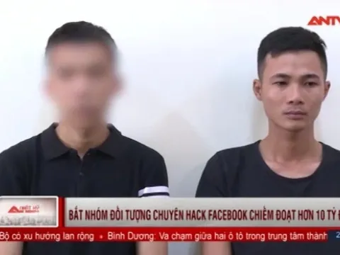 Nam sinh 18 tuổi cầm đầu đường dây hack tài khoản Facebook chiếm đoạt hơn 10 tỷ đồng