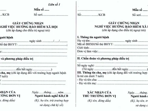 5 điều cần biết về giấy chứng nhận nghỉ việc hưởng BHXH