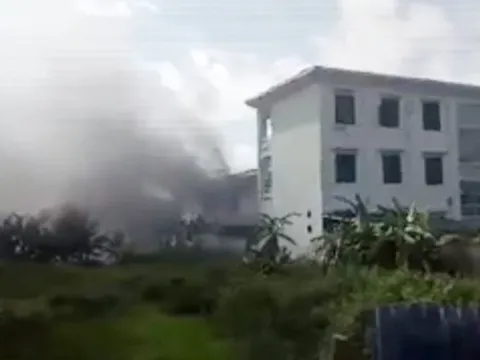 Hà Nội: Trường mầm non bất ngờ bốc cháy