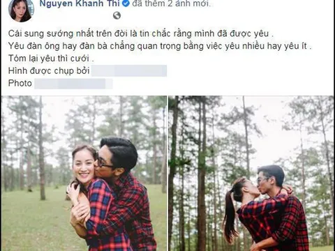 Khánh Thi lên tiếng về thông tin sắp làm đám cưới với Phan Hiển