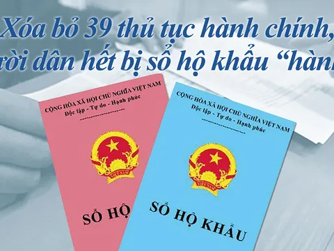 Xóa bỏ 39 thủ tục hành chính, người dân hết bị sổ hộ khẩu 'hành'?