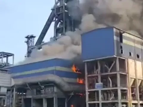 Nguyên nhân nhà máy thép Hòa Phát Dung Quất bị cháy