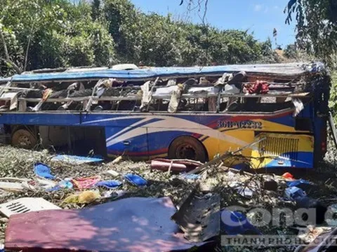 Vụ xe khách lao xuống vực làm 5 người chết: Phụ xe dương tính ma túy