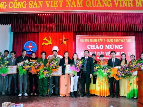 Trường Trung cấp Y – Dược Tôn Thất Tùng tuyển sinh năm học 2020