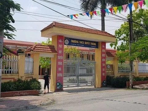 Vụ học sinh tử vong khi cắt, tỉa cây ở Hải Dương: Đề nghị kỷ luật Hiệu trưởng