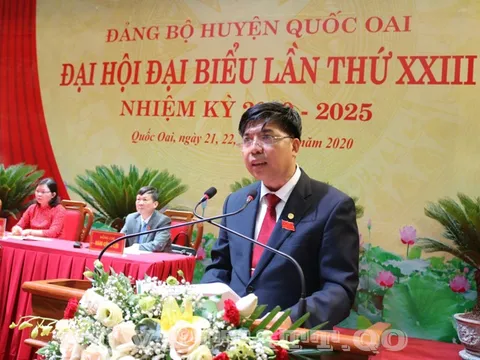 Chủ tịch UBND huyện Quốc Oai không trúng cử Ban chấp hành Đảng bộ huyện