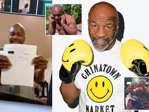 Huyền thoại Mike Tyson xác nhận sẽ trở lại thi đấu sau 15 năm treo găng
