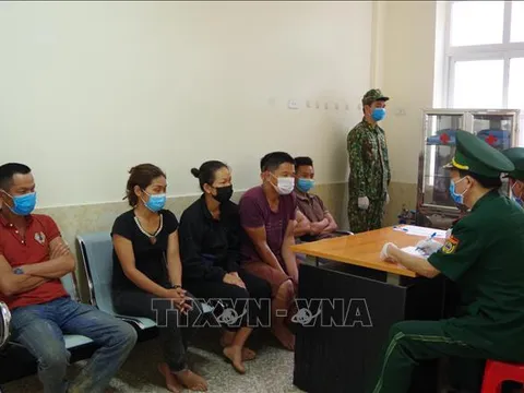 Lạng Sơn: Bắt giữ 6 đối tượng nhập cảnh trái phép