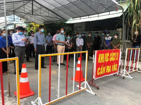 Quảng Ngãi: Dỡ bỏ cách ly khu dân cư ở huyện Bình Sơn