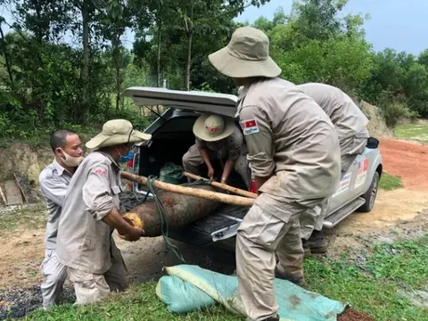 Phát hiện quả bom 250kg khi đào móng nhà ở Quảng Nam