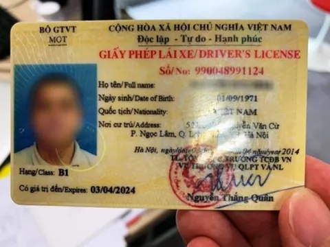 Bộ Công an đề xuất rút thời hạn bằng lái xe xuống còn 5 năm