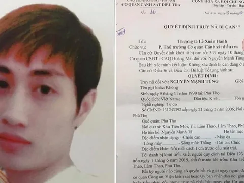 Công an Hà Nội truy nã bị can giết người đặc biệt nguy hiểm