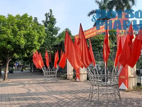 Hà Nội rực rỡ một màu đỏ nhân dịp Lễ Độc Lập 2/9