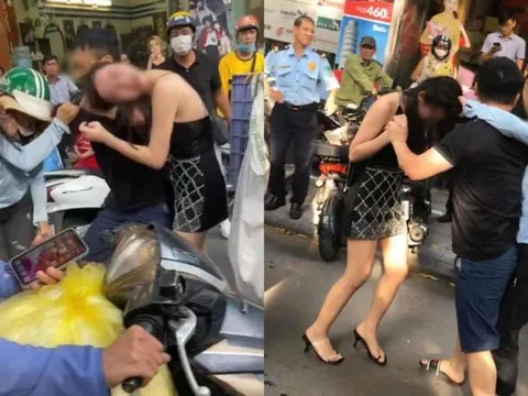 Công an vào cuộc xác minh nguyên nhân vụ đánh ghen trên phố Lý Nam Đế