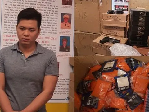 Triệt phá, thu giữ lô súng bắn đạn nhựa 'khủng' có tính sát thương cao tại Hà Nội