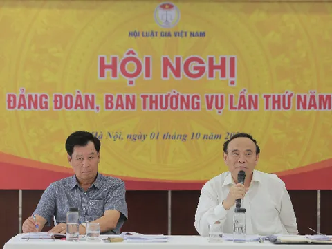 Hội nghị Đảng đoàn, Ban Thường vụ lần thứ 5 hội Luật gia Việt Nam