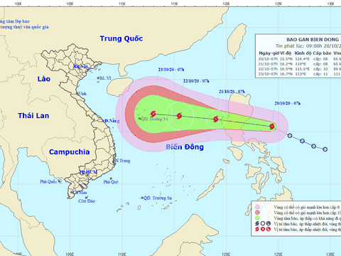 Thông tin siêu bão cấp 17 đổ bộ vào miền Trung là tin giả