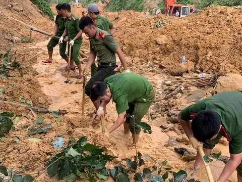 Quảng Nam: Tìm thấy thi thể nạn nhân mất tích trong vụ sạt lở ở Bắc Trà My