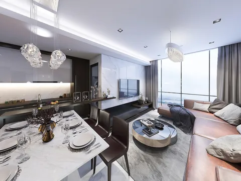 Sunshine City Sài Gòn - Nổi bật với thiết kế kính tràn như khách sạn 5 sao