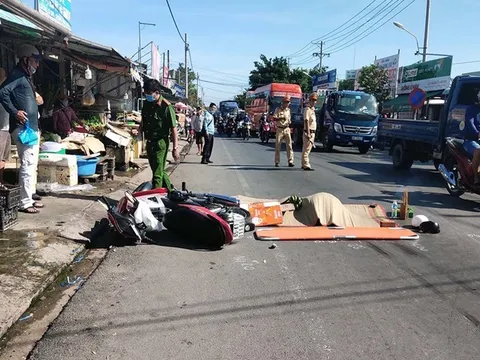 Cần Thơ: Cô gái tử vong thương tâm sau cú va chạm với xe tải