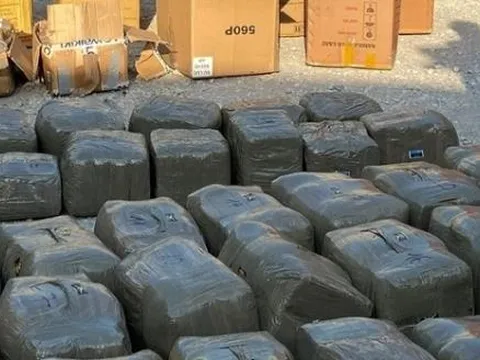 Phát hiện gần 670kg cần sa giấu trong vách hậu container tại Hải Phòng