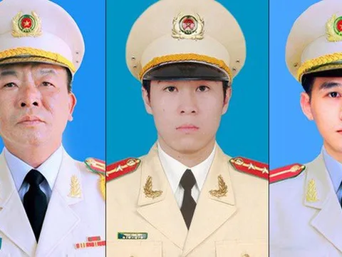 Bộ Công an tổ chức trọng thể lễ tang 3 chiến sĩ hy sinh ở Đồng Tâm