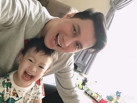 Hậu ly hôn, Việt Anh đón con trai về sống cùng mình